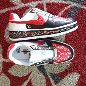 Custom trainers sz8 Bling bling